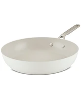 KitchenAid 12.25" Ceramic Nonstick Frypan, Porcelain White