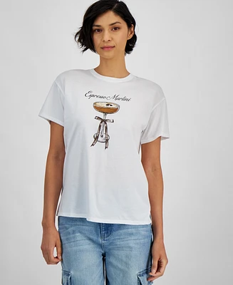 And Now This Women's Espresso Martini Graphic Cotton T-Shirt, Exclusively at Macy's