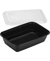 Good Cook Meal Prep Rectangle Single Compartment 30 Pack Container