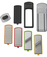 Good Cook Touch Mandoline Grater Set with 4 Stainless Steel Blade Inserts