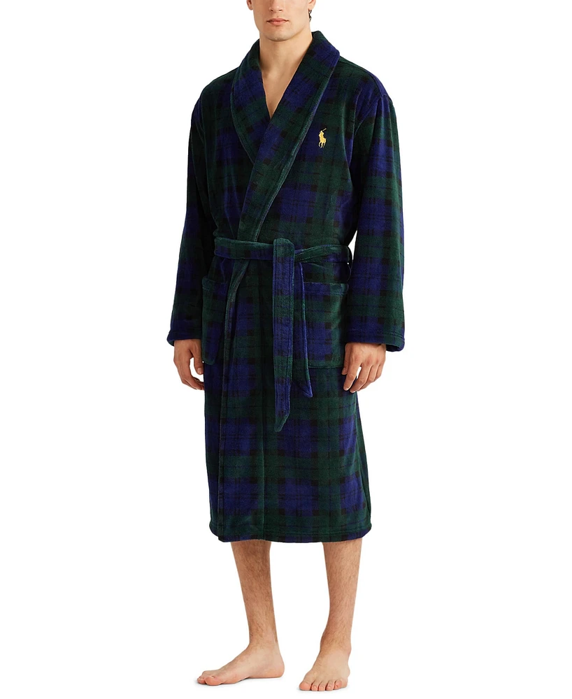 Polo Ralph Lauren Men's Microfiber Plush Robe