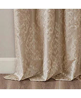 SunSmart Mirage Knitted Jacquard Damask Total blackout curtains for bedroom