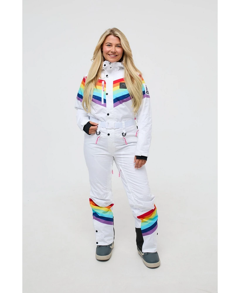 Oosc Women's Rainbow Road Curved Female Ski Suit