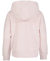 Calvin Klein Big Girls Performance Zip-Up Fleece Hoodie