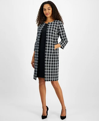 Le Suit Women's 3/4-Sleeve Topper Jacket & Sheath Dress