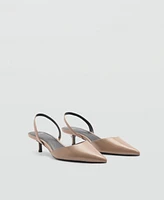 Mango Women's Kitten Heeled Shoes