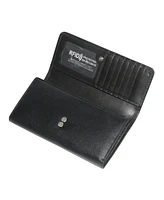Club Rochelier Ladies Leather Clutch Wallet with Checkbook and Gusset