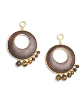 Nectar Nectar New York 18K Gold Plated Naimatri Hoop Earrings