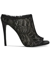 Steve Madden Women's Kourt Lace High Heel Dress Mules