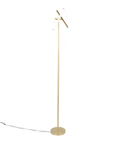 Lumisource 65" Metal Icicle Swivel Floor Lamp