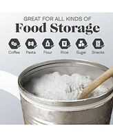 Amici Home Farmhouse Galvanized Metal Canister