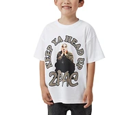 Cotton On Little Boys Licensed Drop Shoulder Short Sleeve Tee