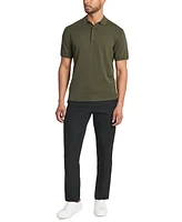 Kennth Cole Men's Slim-Fit 4-Way Stretch Sweater-Knit Polo Shirt
