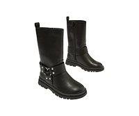 Cotton On Little Girls Little/Big Betty Biker Boot