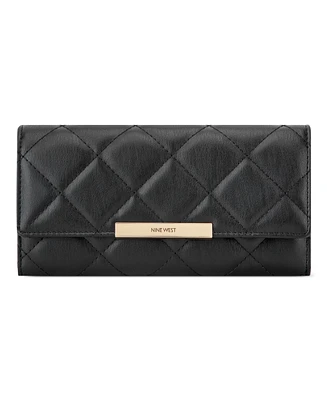 Nine West Mirabella Check Sec Wallet