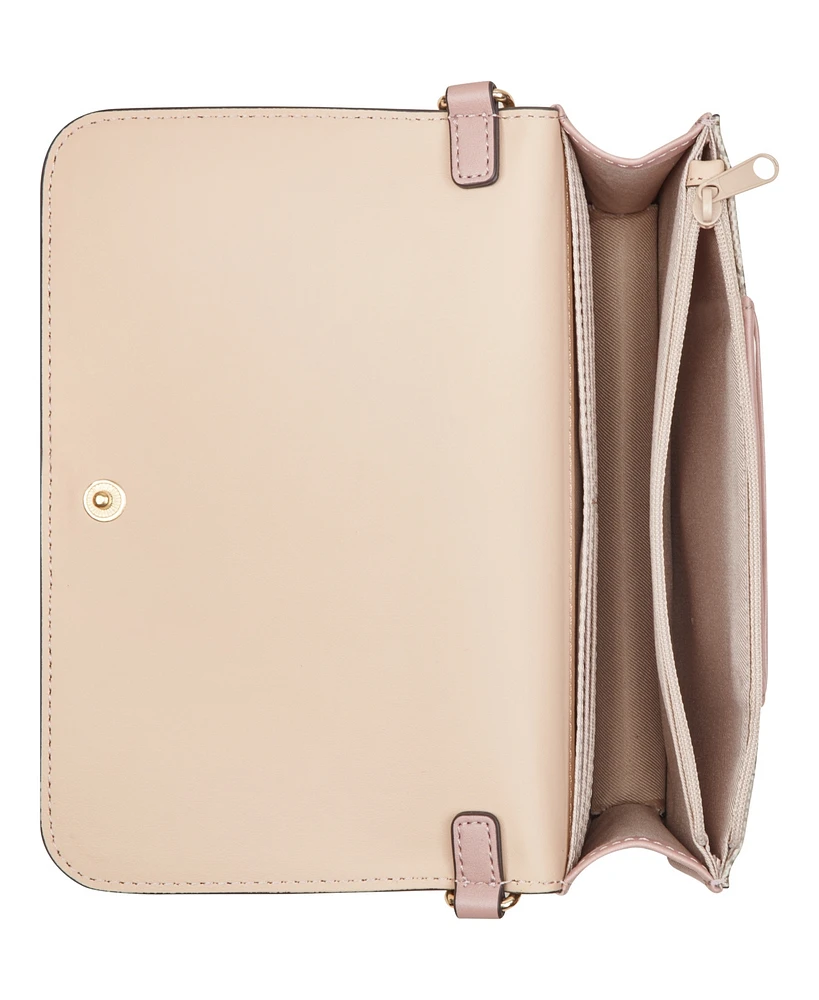 Nine West Lockup 9 Phone Wallet Crossbody Bag