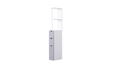 Slickblue Bathroom Storage Cabinet Elegant and Practical Solution for Organizing Essentials