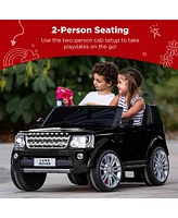 Best Choice Products 12V 3.7 Mph 2-Seater Licensed Land Rover Ride On Car Toy w/ Parent Remote Control