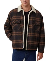 Cotton On Men's Teddy Lined Trucker Jacket