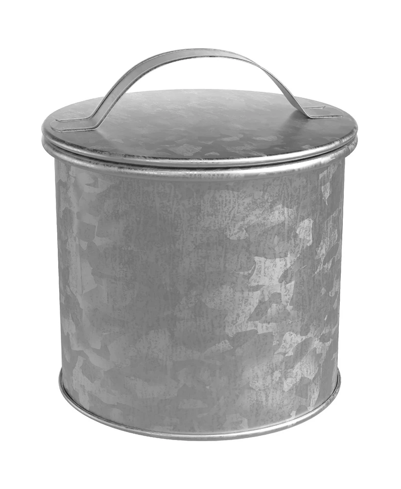 Amici Home Newport Galvanized Metal Canister