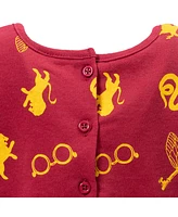 Harry Potter Girls Gryffindor French Terry Sleeveless Romper to