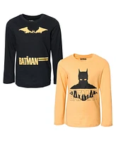 Dc Comics Boys Justice League Batman 2 Pack T-Shirts to