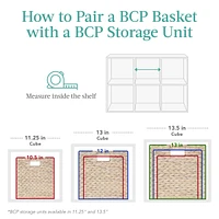 Best Choice Products 10.5x10.5in Hyacinth Storage Baskets, Set of 5 Multipurpose Collapsible Organizers