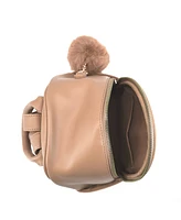 Like Dreams Caramel Puffer Leather Backpack