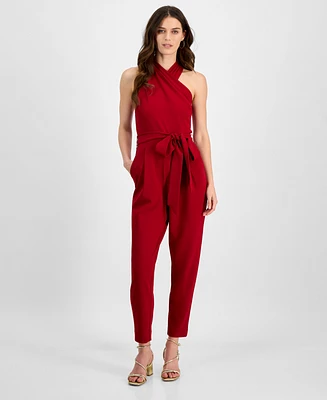 Rachel Roy Women's Harland Scuba Crepe Jumpsuit