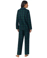 Lauren Ralph Petite Printed Fleece Pajama Set