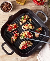 GreenPan X Bobby Flay Cast Iron 11" Square Grill Pan