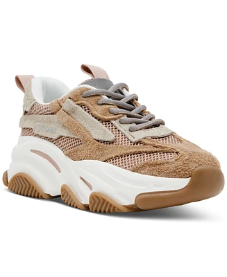 Steve Madden Women's Possession Chunky Lace-Up Sneakers