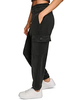 Starter Women's Tech Cord Pull-On Jogger Cargo Pants