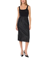 1.state Women's Eyelash-Textured Pencil Skirt