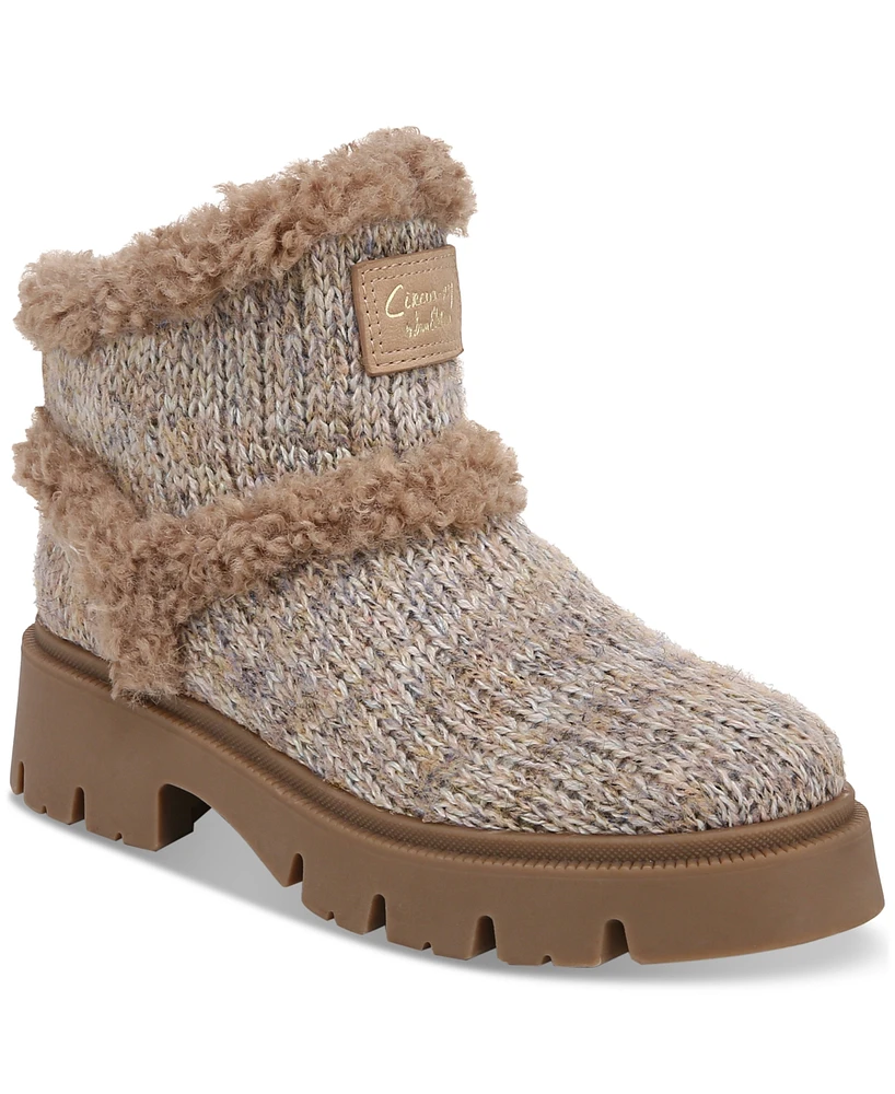 Circus Ny by Sam Edelman Clare Cozy Knit Lug-Sole Booties