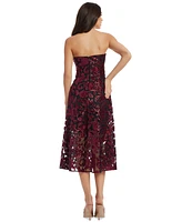 Dress the Population Women's Sadie Strapless Sequinned