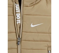 Nike Toddler Boys Hooded Quilted Fill Jacket