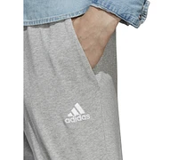 adidas Men's Quick-Drying Fitted-Cuff Logo Pants