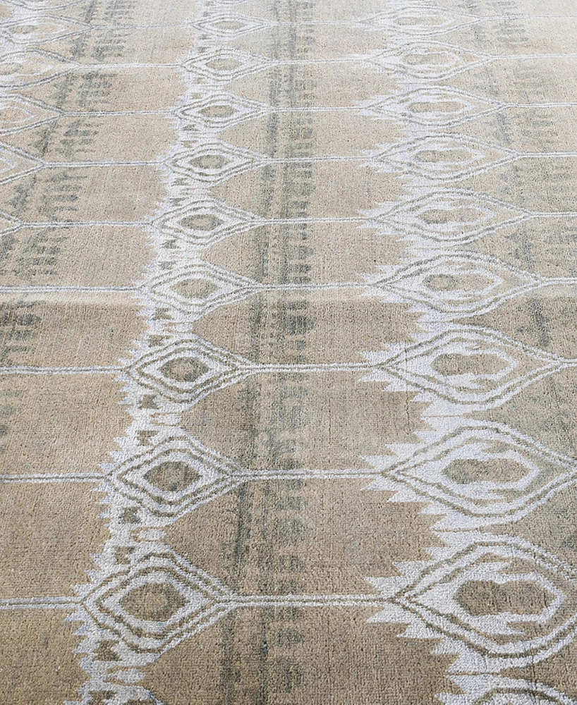 Adorn Hand Woven Rugs Indian Ooak M8461 9'2''x12'2'' Area Rug