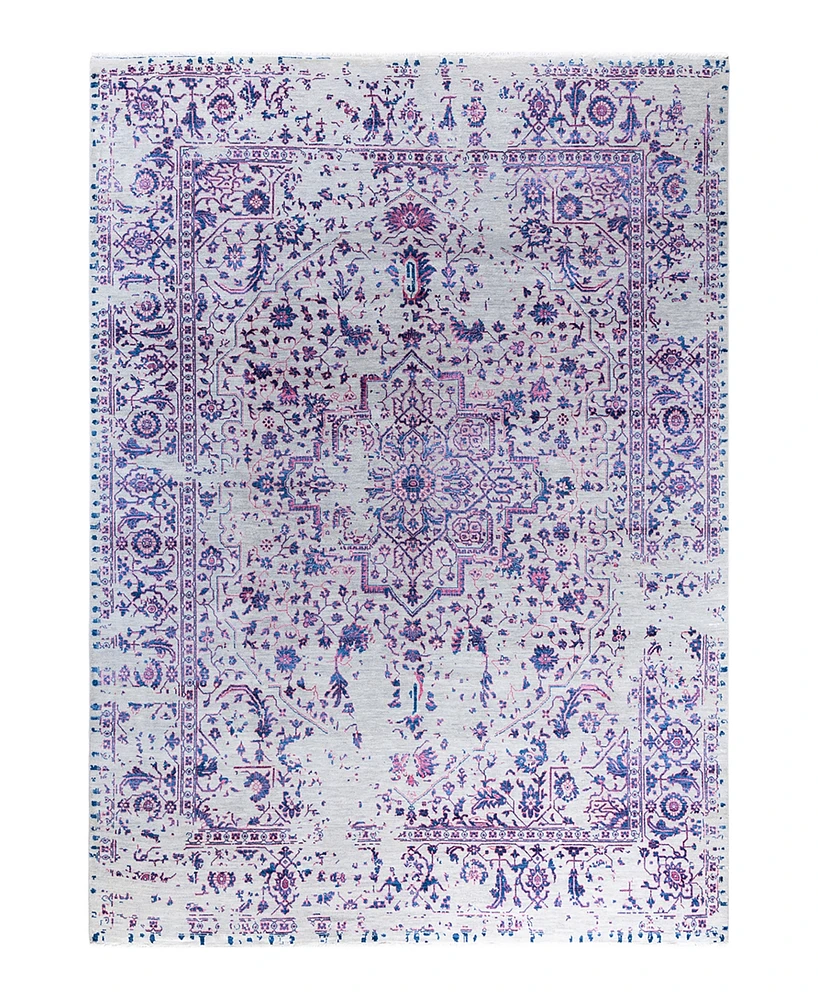 Adorn Hand Woven Rugs Indian Ooak M7856 9'1''x12'1'' Area Rug