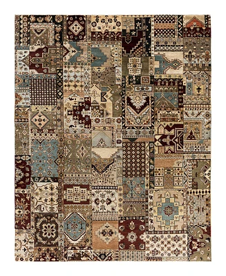 Adorn Hand Woven Rugs Indian Ooak M5919 8'x10'2'' Area Rug