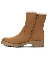 Style & Co Women's Fleurr Belt Lug Booties, Created for Macy's