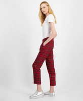 Tommy Hilfiger Women's Hampton Tartan Plaid Trousers