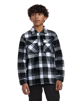 Hurley Big Boys Windchill Front Zip Shacket