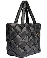 Sam Edelman Jianna Woven Nylon Extra-Large Tote