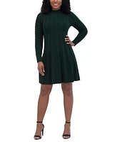 Jessica Howard Women's Knit Long-Sleeve Dress