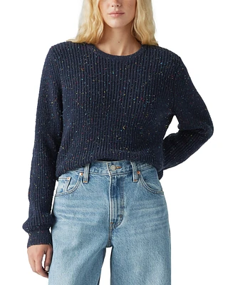 Levi's Women's Long Sleeve Snowflake Pullover Sweater Macy's Exclusive