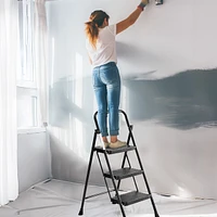 Sturdy 2-Step Ladder Stool Safety and Convenience Combined