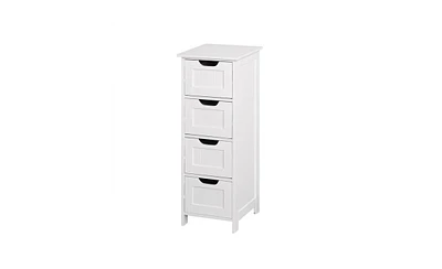 Slickblue Bathroom Storage Cabinet with Shelves and Doors for Efficient Organization and Space Saving