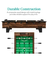 Best Choice Products 40in Tabletop Foosball Table, Arcade Table Soccer for Home, Game Room w/ 2 Balls